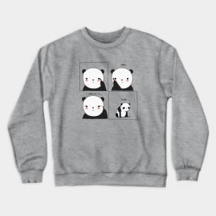 Panda mistake Crewneck Sweatshirt